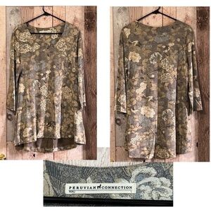 Peruvian Connection Floral
Tunic or Dress